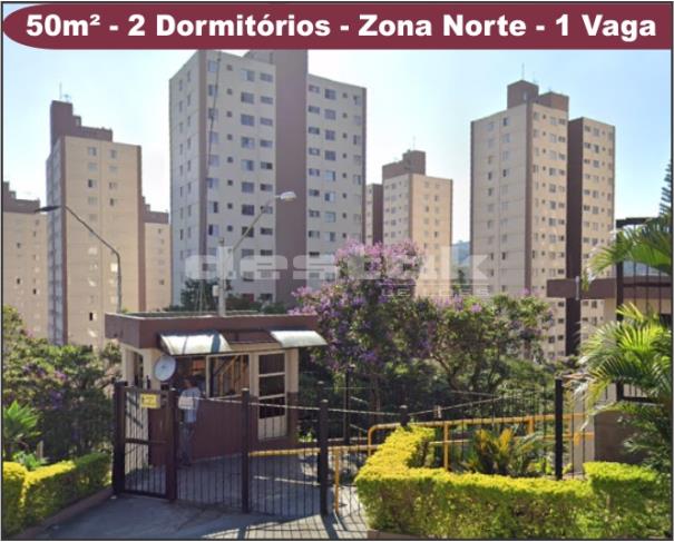 Foto de Apartamento de 50m² com 2 Dormitórios
