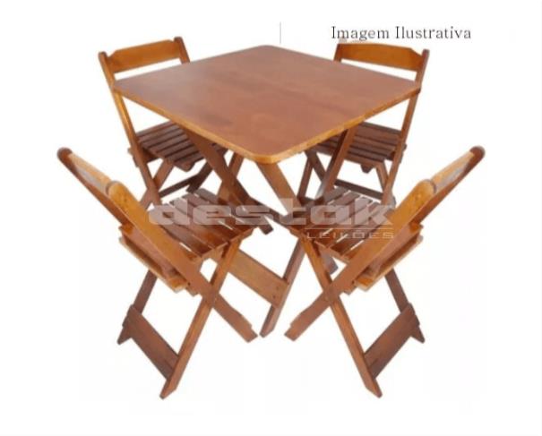 Foto de 23 Conjuntos de mesa com 4 cadeiras