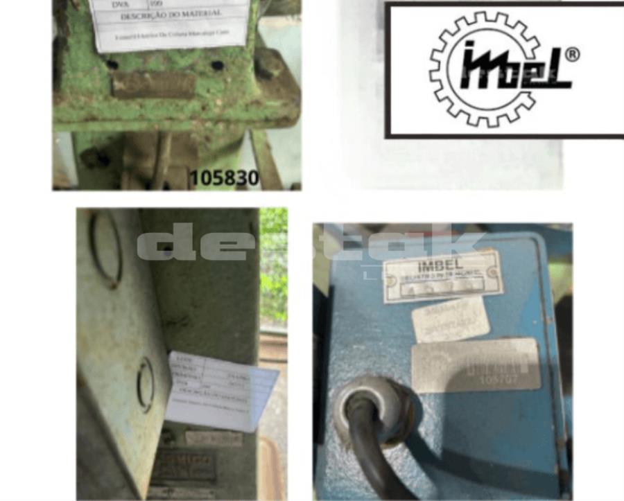 Coleção de esmeris de pedestal e coluna de diversas marcas