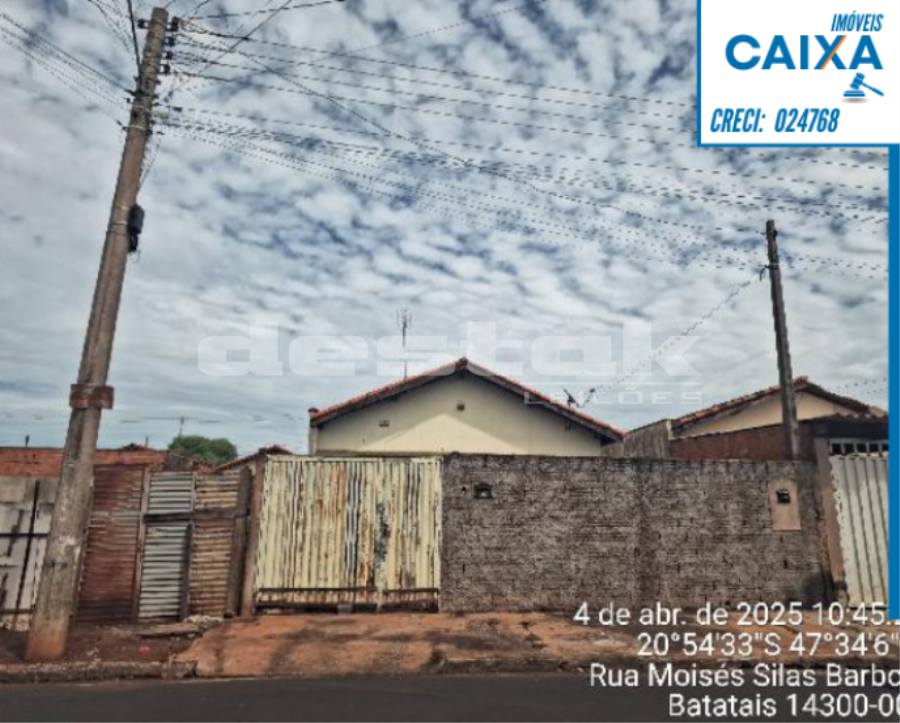 Casa em Batatais - SP Casa em Batatais - SP, localizado em Batatais - SP