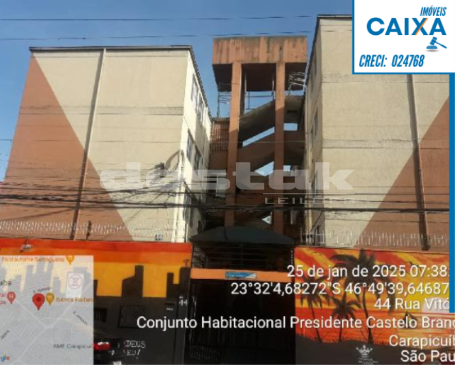 Apartamento em leilão em Carapicuíba/SP